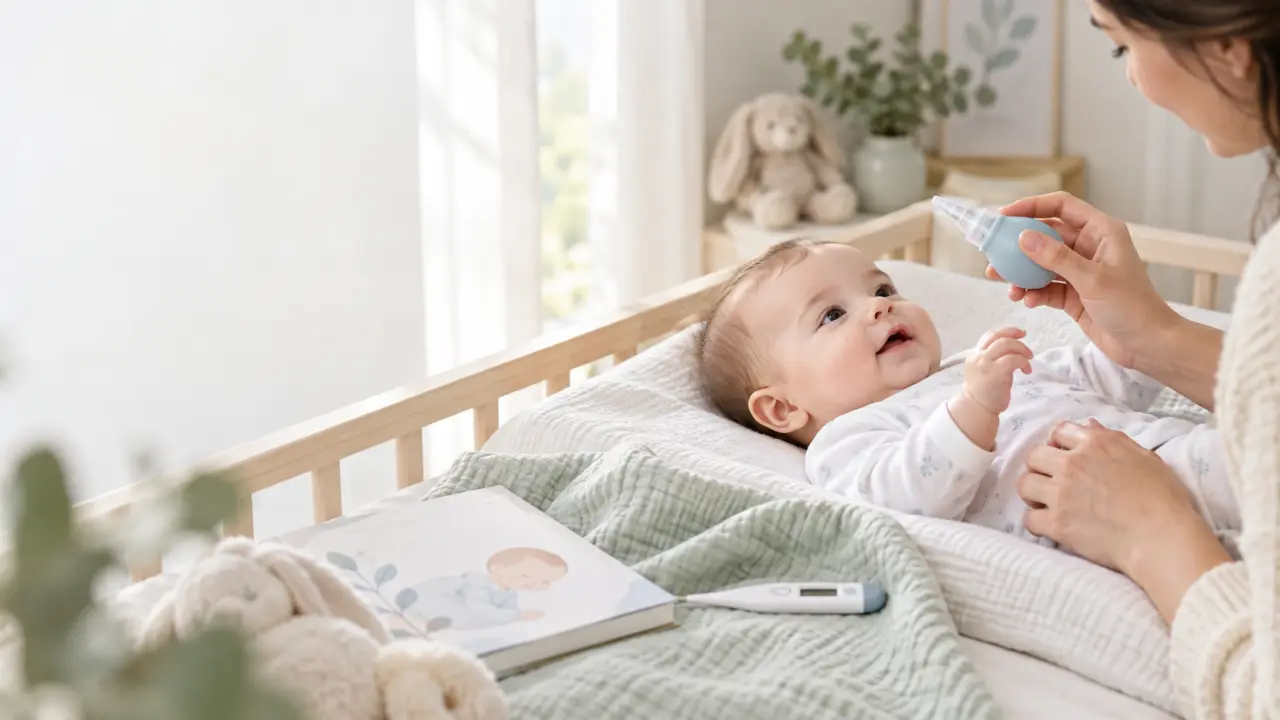 Rhume chez un bébé de 4 mois : dégager le nez et repérer les signes d’alerte